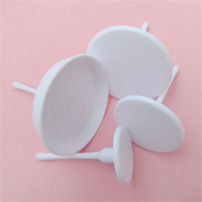 4PCS New Sugarcraft Cupcake Cake Stand Icing Cream Flower Decorating Nail Set Tool - intl