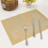 4 cái PVC Dày Placemat Tấm Bát Miếng Lót Nhà Giáng Sinh Bông Tuyết Tablemat Màu thay thế chất liệu silicone dùng cho Đồng Hồ thông minh apple iwatch series 1 series 2