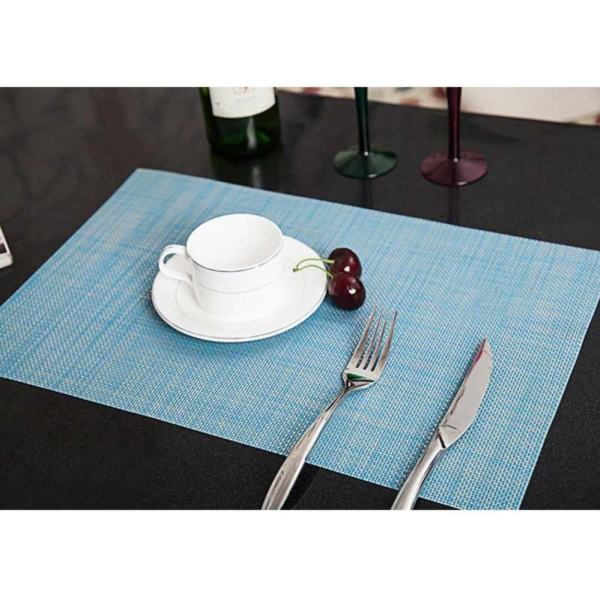 4 cái/lốc Chịu Nhiệt PVC Bếp Dinning Lưới Bàn Placemats Cực Dày Doilies Cup Thảm Coaster-quốc tế