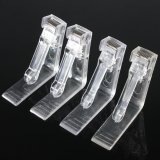 4x Plastic Tablecloths Table Cover Holder Skirt Clips Clamp Grips Party - intl