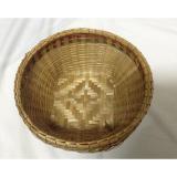 5 Basket Bamboo Woven Thai Handmade Souvenir Fruits Vegetables Storage Home Decor