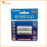 Combo 5 vỉ  pin sạc AA  Eneloop  2000mah, Pin sạc AA panasonic(vỉ 2 viên)