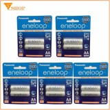Combo 5 vỉ  pin sạc AA  Eneloop  2000mah, Pin sạc AA panasonic(vỉ 2 viên)