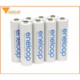 Combo 5 vỉ  pin sạc AA  Eneloop  2000mah, Pin sạc AA panasonic(vỉ 2 viên)