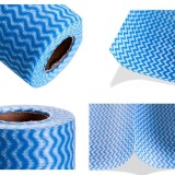 50 Pcs Disposable Wipes Towel Dishcloths Non-Woven Cleaning Cloth 1 Roll Kitchen - intl