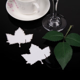 50 Table Wine Glass Name Place Card Wedding Christmas Decoration 03 White - intl(Trung tính)