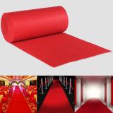 50x4ft Large Red Carpet Wedding Aisle Floor Runner Hollywood Party Decoration - intl