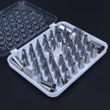 52 Heads Mouths Cake Cookies Kit Set Tool Stainless Steel Decorating Mouth  -  intl