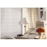 5m Decal giấy dán tường Châu Âu Bạc khổ rộng 45cm keo sẵn