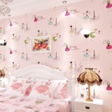 5m decal giấy dán tường cô gái