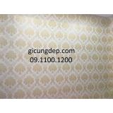 [HCM]5m giấy dán tường có sẵn keo khổ 45cm (châu Âu vàng)