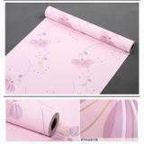 [HCM]5m giấy dán tường hoa hồng tím 4 cánh