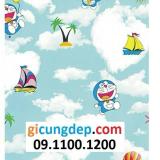 [HCM]5m Giấy dán tường họa tiết doremon đẹp