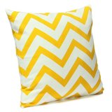 5Pcs Ripple Chevron Zig Wave Linen Cotton Cushion Cover Home Decor Throw Pillow Case - intl