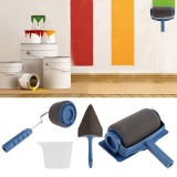 epayst 5pcs / set Innovative Paint Roller Household Room Wall Painting Brush Kit Home Decor Tool