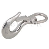 650KG American Type Swivel Eye Lifting Hook Silver - intl