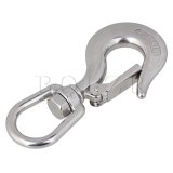 650KG American Type Swivel Eye Lifting Hook Silver - intl