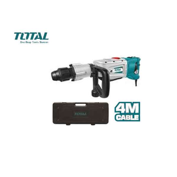 65MM MÁY KHOAN ĐỤC BÊ TÔNG 1700W TOTAL TH117501 (Kèm 3 mũi khoan gài và 2 mũi đục)