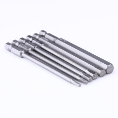 6 cái 100 mét Chiều Dài 1/4 Inch Vỏ Từ Lục Giác Đầu Vít-quốc tế