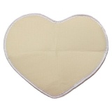 70*80cm Plush Shaggy Heart Soft Floor Rug Bedroom Kid Area Mat Comfy Carpet - intl