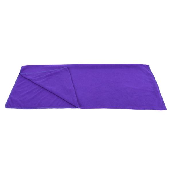 70x140cm Super Thin Absorbent Microfiber Drying Bath Beach Towel Swimwear Shower Purple 70*140cm - intl
