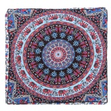 90*90*15cm Mandala Indian Multi-color Square Cushion Floor Pillow Seating Cover - intl