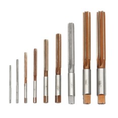 9Pcs/Set 3mm-16mm Straight Shank H8 HSS Reamer Chucking Engineering Cutter Tool - intl