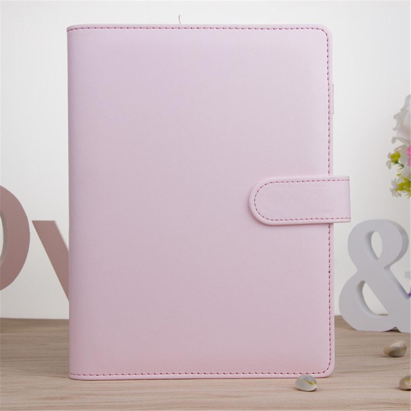 Mua A5 Classic Weekly Monthly Planner Diary Loose-Leaf-Ring-Binder Notebook Cover # Pink - intl
