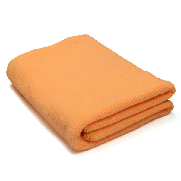 Absorbent Microfiber Towel Bath Quick Drying Washcloth Bath Orange (Intl)