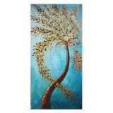 Abstract Wall Art Oil Painting Canvas Print Picture Tree Home Decor No Frame - intl