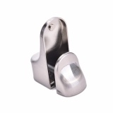 Adjustable Shelf Holder Bracket For Glass Wood Shelves Fish head prop glass clip - intl