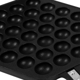 epayst Aluminum Alloy Non-stick DIY Egg Bubble Cake Baking Mold Plate Pan Using for Home