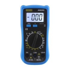 AN8202 MÀN HÌNH LCD Kỹ Thuật Số Đồng Hồ Đo Vạn Năng Đèn Nền AC/DC Ohm Điện Áp Ampe Kế-quốc tế