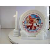 Ảnh Bác Hồ - Bác Giáp chung 25cm