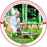 Ảnh Bác Hồ - Ngồi Ghế Mấy 25cm