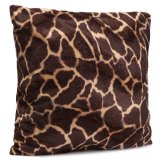 Animal Multi-Pattern Faux Fur Decorative Throw Pillow Cover Cushion Case Square - intl