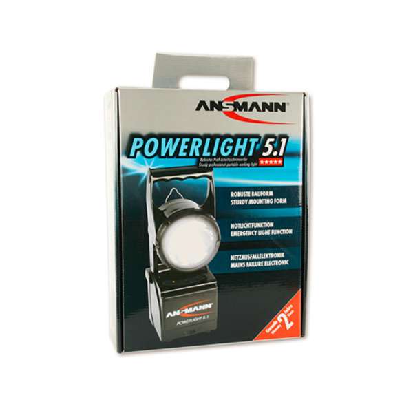 ANSMANN Đèn pin Xenon - LED Powerlight 5.1