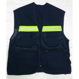 Áo ghi lê bảo hộ kaki - loại tốt H9