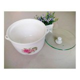 ÂU SỨ ĐỰNG CƠM CANH CÓ NẮP KÍNH CỠ ĐẠI