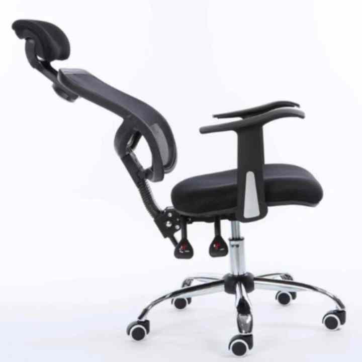 B&G Ergonomic Ghế Văn Phòng Chân Xoay H1-B (Đen )