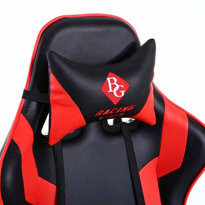 B&G Ghế chơi game - Đen/Đỏ Model G1