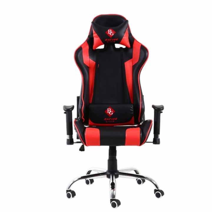 B&G Ghế chơi game - Đen/Đỏ Model G1