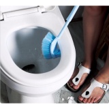 [HCM]Bàn Chải Chà Toilet 2 Đầu Có Tay Cầm Dài RainStore - Màu Ngẫu Nhiên