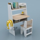 Bàn học Kidslife F7 (Vân gỗ phối trắng)