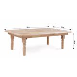 Bàn Xếp Chân Tiện 60cm x 90cm (TN)