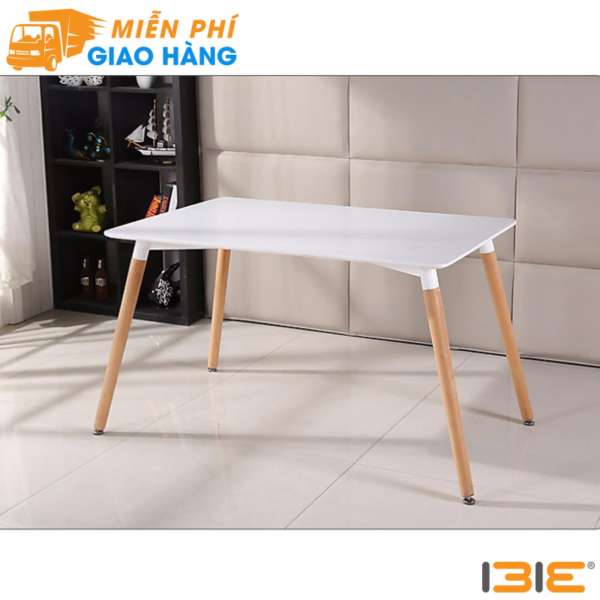 Bàn Veron IBIE 120 x 80 x 75 cm (Trắng)