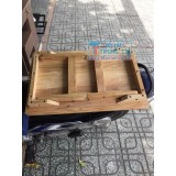 bàn xếp gỗ cao su 40*60