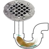 Bathroom Hair Sewer Filter Drain Outlet Strainer Drain Cleaners Anti Clogging Floor Wig Removal Clog Tools - intl