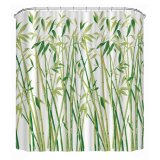 Bathroom Shower Curtain Waterproof Polyester 3D Small Bamboo (180 X 180 cm) - intl