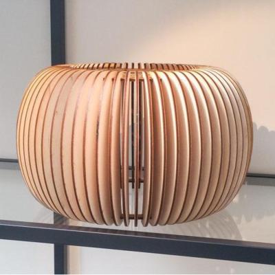 Beautifully Detailed Wooden Lampshade